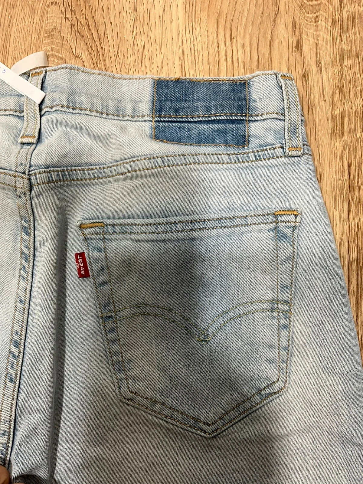 Jean Levi’s Homme Slim W32 L30 Vintage 99% Coton Bleu Clair  Lvh 213 – photo 9